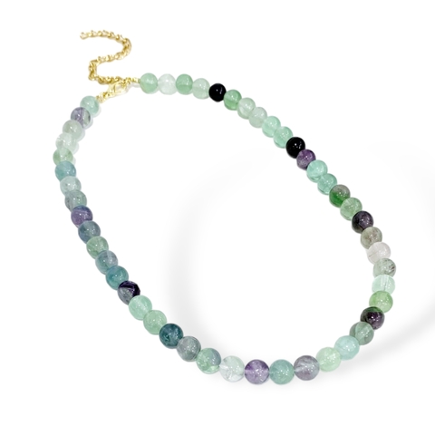 Colar Classic Pedra fluorita