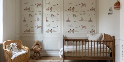 Papel para empapelar Caballo Criollo - comprar online