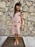 Vestido Caballo Criollo color nude - tienda online