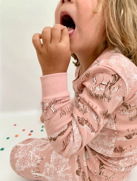 Pijama Venado de las Pampas rosa