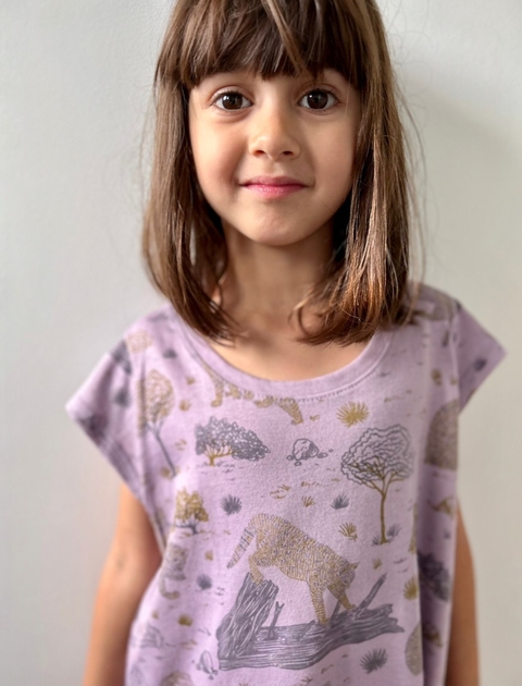 Camisón Gato Montés lavanda