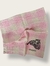 Sets de 4 servilletas cuadrillé rosa - comprar online