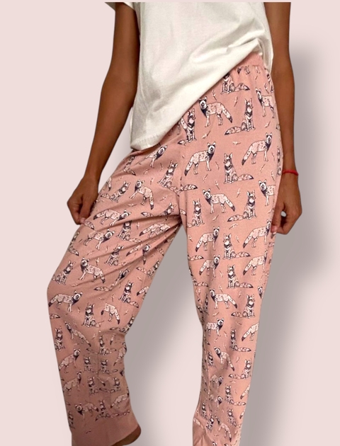 Maxi Pants Zorro rosa - comprar online