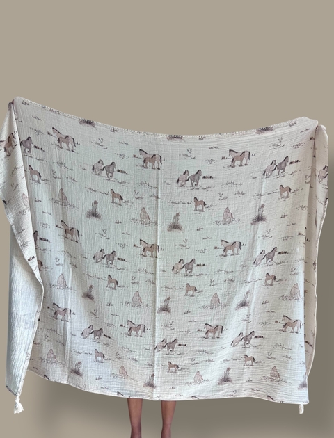 Manta "Caballo Criollo" - comprar online