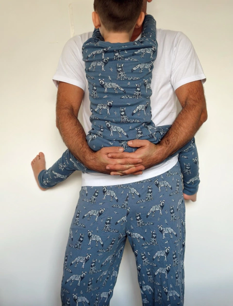 Maxi Pants Zorro azul - comprar online