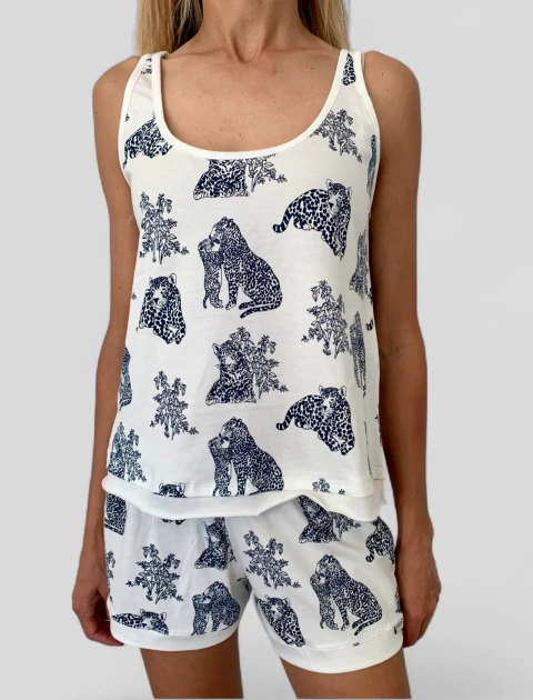 Conjunto short y musculosa Yaguareté - comprar online