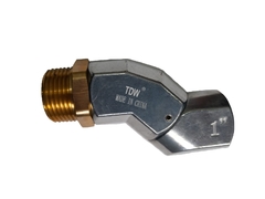 Codo Acople Giratorio SWIVEL 45° 1"