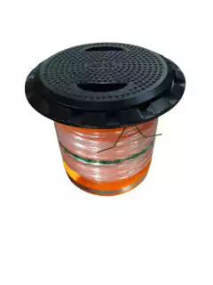 Balde Antiderrame Simple con tapa de Hierro ESEA / Sin valvula de drenaje - comprar online