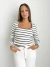 Remera London (rayas negras)