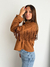 Campera flecos Angela - Paula