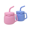 Vaso Pumpkin de silicona con tapa y sorbete