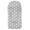 Outlet Colchón cubre cochecito Gris Estrellas $13738 - comprar online