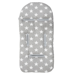 Outlet Colchón cubre cochecito Gris Estrellas $13738 - comprar online