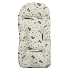 Colchón cubre cochecito Bosque - comprar online