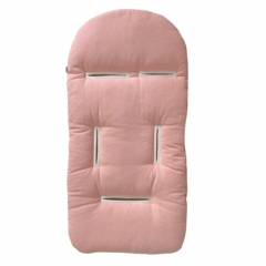 Colchón cubre cochecito Tusor Rosa - comprar online