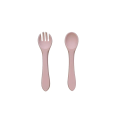 Set cubiertos de silicona - Chufi Bebés