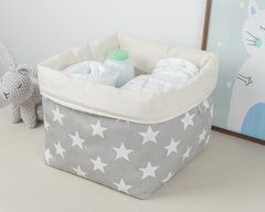 Pañalero gris Estrellas - comprar online