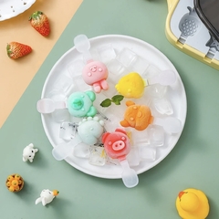 Imagen de Molde de helados Silicona Animalitos