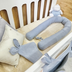 Outlet $11.135 Nido de contención Tusor Azul grisáceo - comprar online