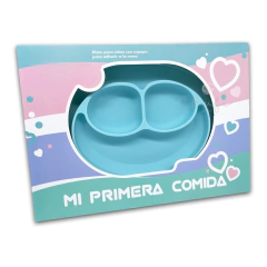 Plato de silicona mini individual en internet