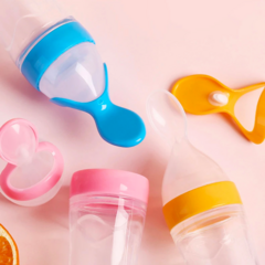 Cuchara mamadera dosificadora de alimentos - Chufibebes