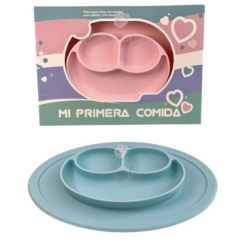 Plato de silicona mini individual - Chufibebes