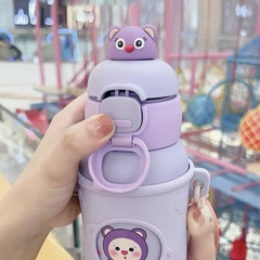 Termo de Acero Sorbete y Funda Animals - comprar online