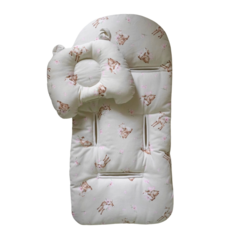 Colchón cubre cochecito + almohada bebé Aurora - comprar online