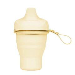 Vaso plegable de silicona con tira - tienda online