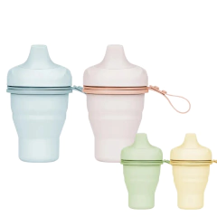 Vaso plegable de silicona con tira en internet