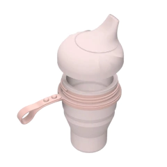 Vaso plegable de silicona con tira en internet