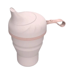 Vaso plegable de silicona con tira - comprar online