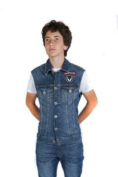 CHALECO ROCK DENIM X