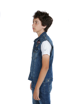 CHALECO ROCK DENIM X en internet