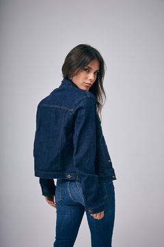 BRIT DENIM JACKET PRE WASH - tienda online