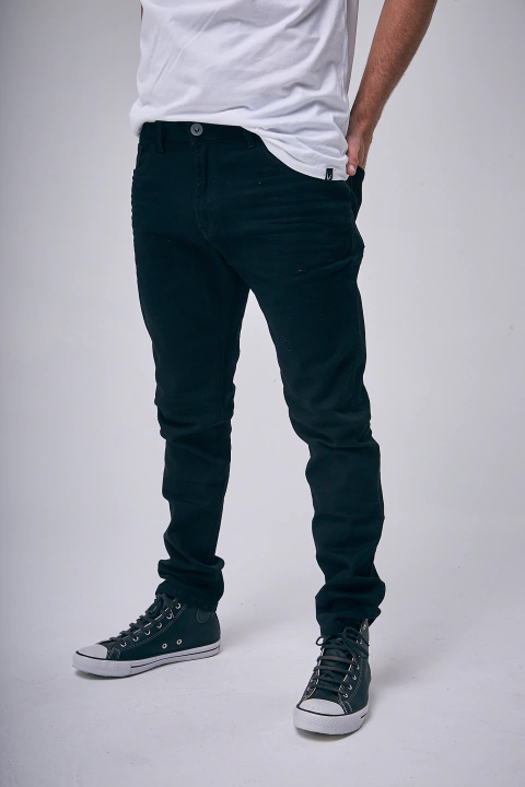 JEAN PUNK TOTAL BLACK