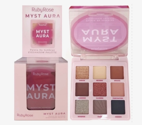 (HB-E2203x12) Set de 12 Paletas de sombras MYST AURA - comprar online