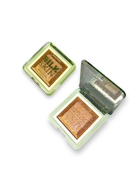 (HBF1600-6) Iluminador BAKED Linea Silk Skin TONO SAND DUST