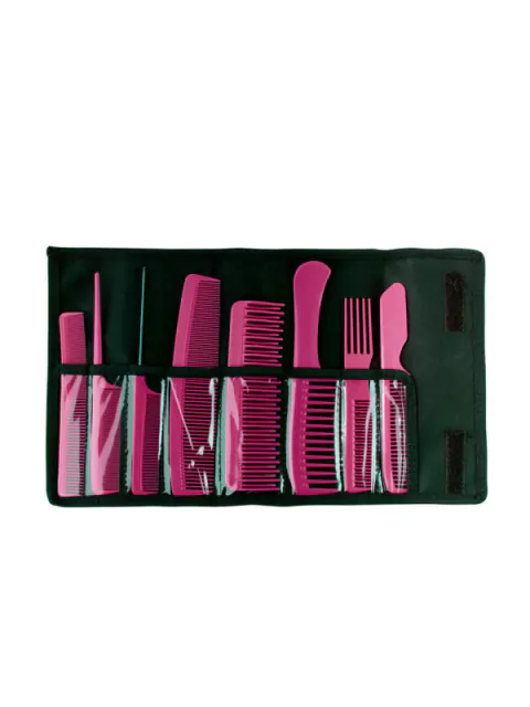 EUROSTIL ESTUCHE 8 PEINES PROFESIONALES