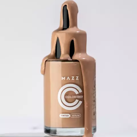 SERUM COLOR TOUCH 02 CARAMELO MEDIO MAZZ MAKE UP