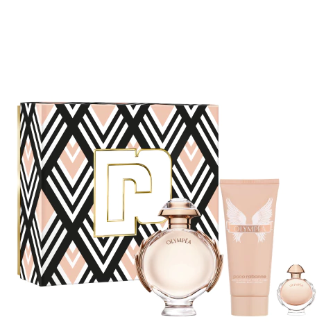 PACO RABANNE COFRE OLYMPEA (80ML EDP + BODY LOTION + MINI TALLA 6ML) - comprar online