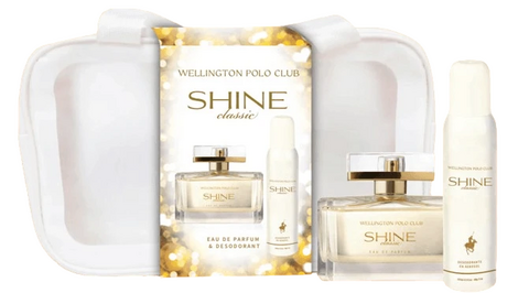 Neceser Wellington Polo Club EDP Fem Shine (100ml + Deo)