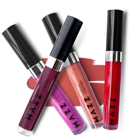 MAZZ MAKE UP LABIALES LIQUIDOS
