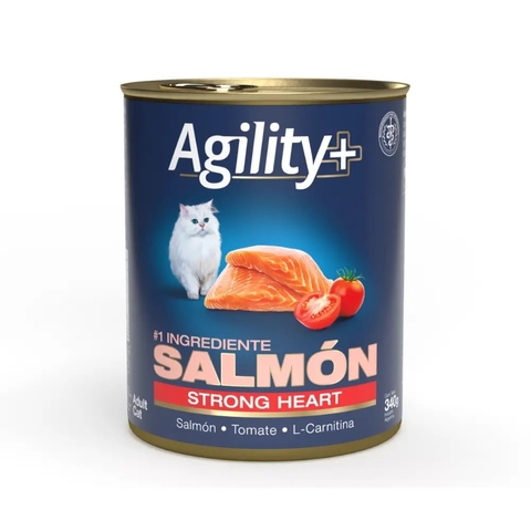 AGILITY STRONG HEART SALMON X 340 GR