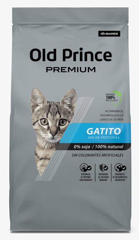 OLD PRINCE PREMIUM GATITO X 3 KG