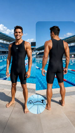 Traje Macaquinho Masculino Preto