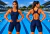 Traje Macaquinho Feminino Azul Marinho