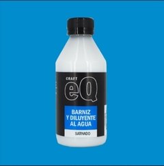 Barniz y diluyente x250cc (Brillante, Mate, Satinado)