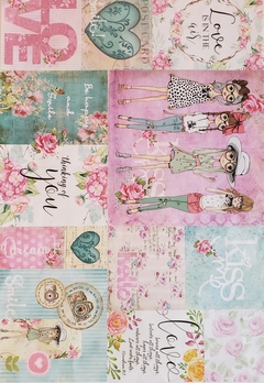 Lamina Decoupage 40x60 XL12