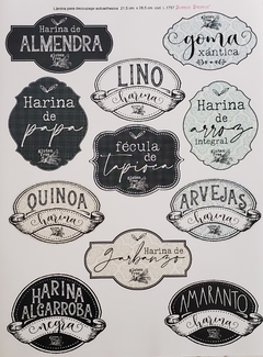 Lamina Autoadhesiva L.1757 Harina Almendra...